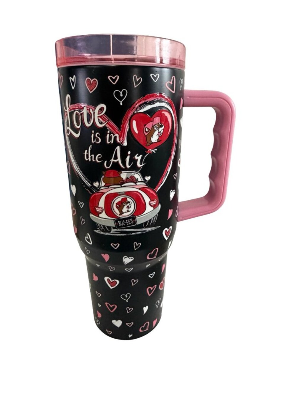 Buc-ee's Love Is In The Air Valentine's Day 40 Oz Yukon Outfitters Insulated Tra